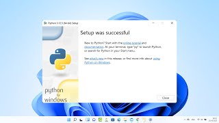 How To Install Python on Windows 10 and 11 [upl. by Maer]