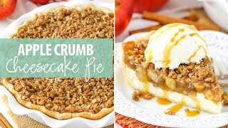 Apple Crumb Cheesecake Pie [upl. by Ahseinod400]