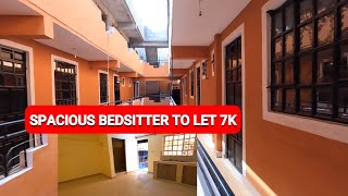 BEDSITTER HOUSE TOUR STUDIO TO LET ksh7000 bedsittertour [upl. by Emerej129]