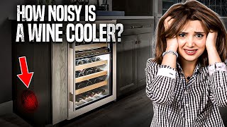 How Noisy Is A Wine Cooler And 3 Tips For A Quieter Fridge [upl. by Aivilo]