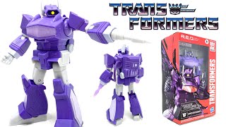 Transformers RED G1 SHOCKWAVE Action Figure Unboxing amp Review [upl. by Banna5]