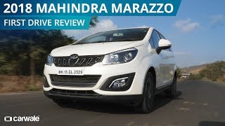 2018 Mahindra Marazzo  First Drive Review  CarWale [upl. by Conti964]