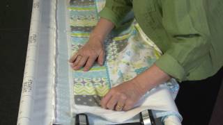 Grace Longarm Quilting Tip 6 LOADING A QUILT [upl. by Pegg]