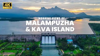 Sunrise at Malampuzha Dam amp Wild Views of Kava Island  Nature Lovers Paradise  Malayalam Vlog [upl. by Abla]