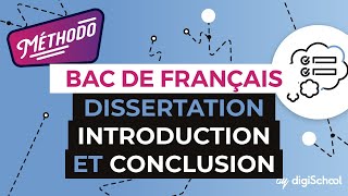 Dissertation français  Introduction et conclusion  Méthodologie  digiSchool [upl. by Enenaej493]