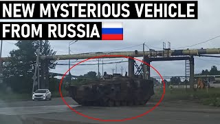 New Mysterious Armored Vehicle From Russia [upl. by Lebasi]