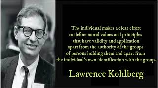 Lawrence Kohlberg Theories of Moral Development [upl. by Even549]