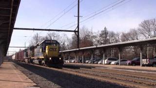 Railfanning West Trenton Air Products Heat Exchanger Move and More [upl. by Syah]