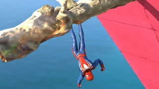 GTA 5 Water ragdolls  SPIDERMAN Mod JumperFalls Compilation ep2 Euphoria physics Funny Moments [upl. by Aciamaj]