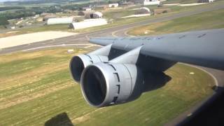 C5 Galaxy standing takeoff [upl. by Aihsenad]