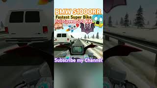 Bmw S1000rr Top Speed 😱😱  Traffic Rider  viralvideo viralshort gaming viralshort [upl. by Cannell]