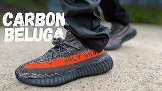 Its Easier Yeezy 350 Carbon Beluga Review amp On Foot [upl. by Ylram586]