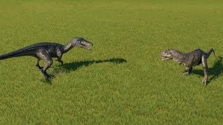 Baryonyx VS Majungasaurus  Jurassic World Evolution [upl. by Atirres920]