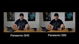 Panasonic Lumix GH5 vs G95  Face Tracking  side by side  4K [upl. by Attesor541]