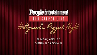 🔴 Live Oscars 2021 PreShow  April 25th 530PM ET  PEOPLE [upl. by Barayon]