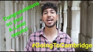 Congratulations for your ALevel results from Ibz Mo  GoingToCambridge [upl. by Oswin146]