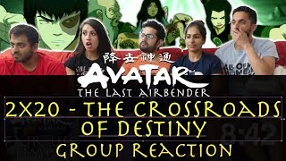 Avatar The Last Airbender  2x20 The Crossroads of Destiny  Group Reaction [upl. by Henricks137]