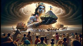 Krishna and Govardhan Parvat Story [upl. by Airamalegna]