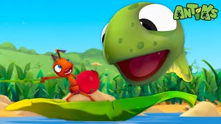 Hooked  1 Hour of Antiks🐜  Funny Adventure Cartoons for Kids  Be Brave [upl. by Burgess]