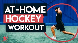 AT HOME HOCKEY FOLLOW ALONG WORKOUT 🏒 [upl. by Aig440]