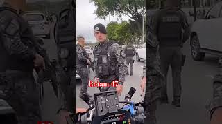 abordagem padrao policia abordagenspoliciais moto [upl. by Marylynne]