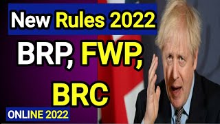 United Kingdom 2022 Changes  BRC BRP FWP  April 2022 dquk [upl. by Brigida131]