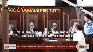 La mamma di Alessia Pifferi quotMai diagnosticato un deficit cognitivoquot  Ore 14 del 06102023 [upl. by Vitus]