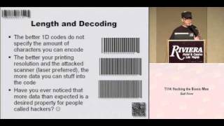 DEFCON 16 Toying with Barcodes [upl. by Odnalor]