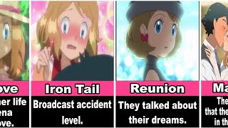 Ash x Serena Love Story😍❤️【Amourshipping Moments】 [upl. by Adiel]