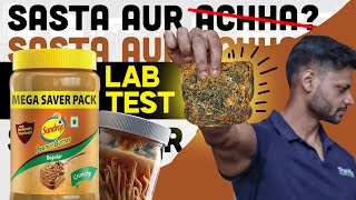 SUNDROP PEANUT BUTTER LAB TEST REPORT  SHOCKING review fitness health [upl. by Bannasch]