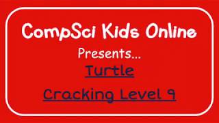 Blockly Games  Turtle Level 9 Hints [upl. by Nich]