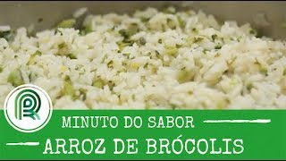 Como preparar um arroz de brócolis [upl. by Muldon]