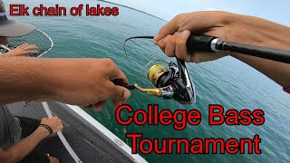 TORCH LAKE Bass Fishing Tournament College [upl. by Rosemare328]