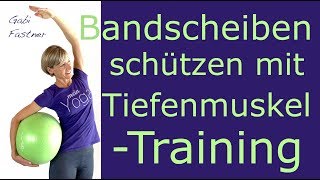 🍏 15 min TiefenmuskulaturTraining für gesunde Bandscheiben [upl. by Alvis718]