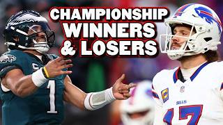 The REAL NFL Winners amp Losers from the Championships [upl. by Abbub336]