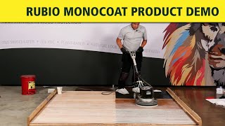 Rubio Monocoat Product Knowledge Demo [upl. by Cumings]