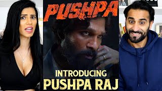 INTRODUCING PUSHPA RAJ  ALLU ARJUN MASS ENTRY  PUSHPA  Rashmika  TEASER REACTION [upl. by Hayidan]