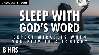 SOAK IN GODS PROMISES BY THE OCEAN  SLEEP WITH GODS WORD  100 Bible Verses For Sleep [upl. by Ritchie679]