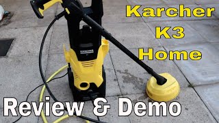 Kärcher K3 Home Pressure Washer Review amp Demonstration [upl. by Lindly]