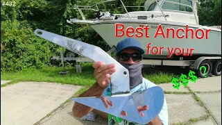 New Stainless Steel Delta style anchor and How to Create a RopetoChain Splice Crooked PilotHouse [upl. by Stamata295]