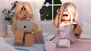 Girls Pull A SECRET ALL NIGHTER WITH STRICT MOM THEY GOT CAUGHT WVOICE Roblox Bloxburg Roleplay [upl. by Narut]