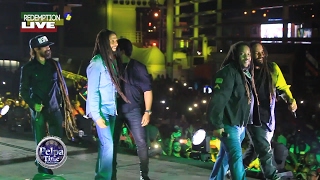 BOB Marley family LIVE onstage [upl. by Latihs]