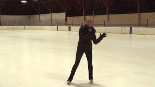 USFSA Basic Skills 2A  Forward onefoot glides [upl. by Ahsiyn]