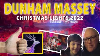 Christmas Lights at Dunham Massey 2022  Merry Christmas outandabouttv [upl. by Gayle]