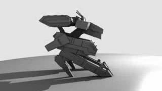 Metal Gear Rex Blender 3D [upl. by Eneleahcim]