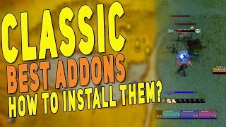 WoW Classic BEST ADDONS  How to Install Them amp Must Have Addons for Leveling  Classic UI Guide [upl. by Sukramed]