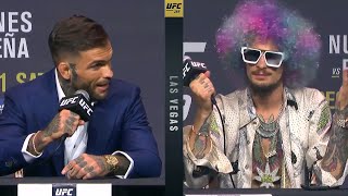 UFC 269 PreFight Press Conference Highlights [upl. by Fiora]