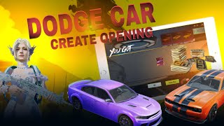 Dodge car crate opening in BGMIWorst crate opening😭😭 [upl. by Eemla384]