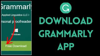 How to Download Grammarly App on PC 2024  Install Grammarly on laptop [upl. by Vinita736]