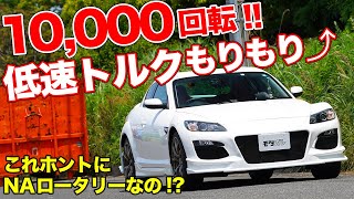 RX8は吸排気とECUチューンで激変するマツダが本当に作りたかったロータリースポーツはコレ！【MAZDA RX8 SPIRIT R】 [upl. by Kablesh310]